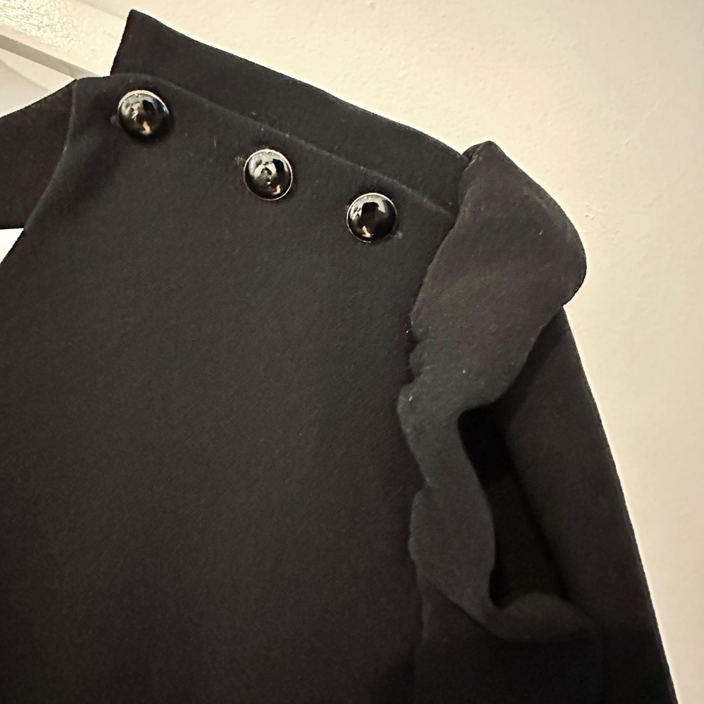 Sézane Augustine dress, black, size 44 - Picture 3 of 8